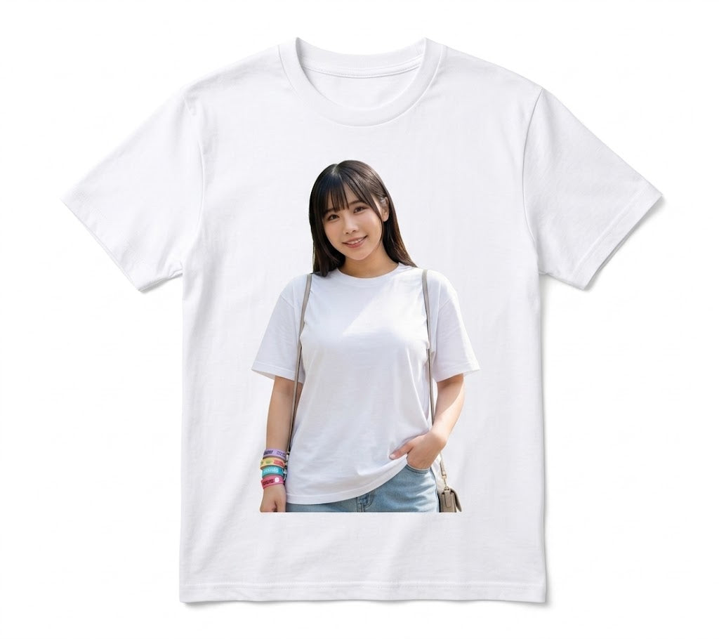 【桃木兎羽ファンツアー】ツアー写真 Tシャツ (特典と別写真)