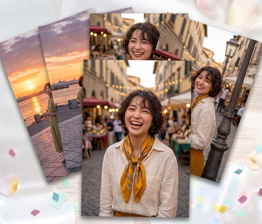 【桃木兎羽様 ファンツアー】ツアー写真使用 ブロマイド 5種セット