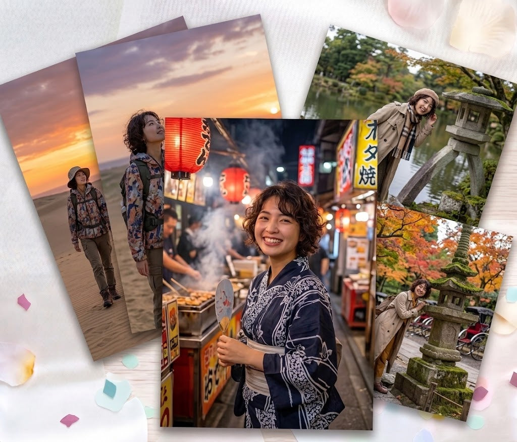 【桃木兎羽様 ファンツアー】ツアー写真使用 ブロマイド 5種セット