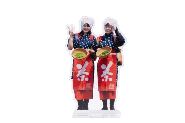 【中村繪里子＆下田麻美 バスツアー2026】茶摘み写真 連結 ツーショット アクスタ