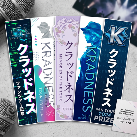 【Kradness 1st FAN TOUR】ミニステッカー 5種セット