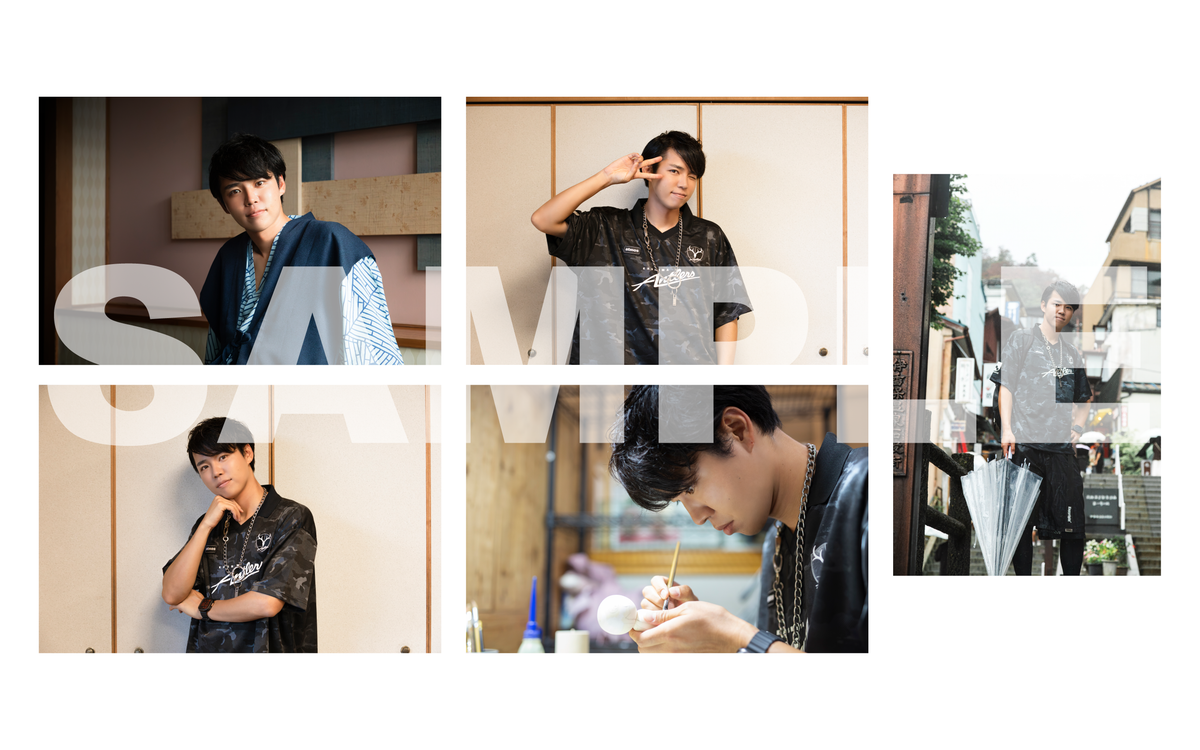 【Kradness 1st FAN TOUR】ブロマイド 5種セット 証明写真風 デザイン入